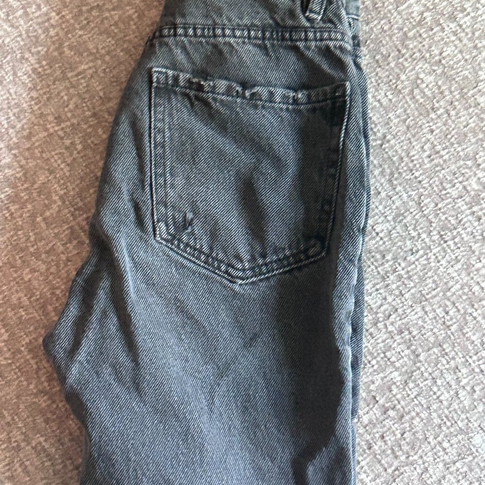 PacSun Eco Black Ripped '90s button fly jeans